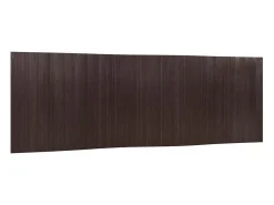 Divisória largura 600 cm altura 165 cm bambu castanho-escuro