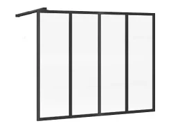 Divisória reversível preto mate - Estilo industrial - 120 x 200 - ZONIVRA