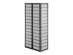 Divisória SucceBuy, Divisória Japonesa com 3 Painéis, Divisória Japonesa Portátil, em Madeira, Gira 360°, 120,5 x 170 x 1,9 cm, para Divisão de Ambientes