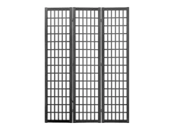 Divisória SucceBuy, Divisória Japonesa com 3 Painéis, Divisória Japonesa Portátil, em Madeira, Gira 360°, 120,5 x 170 x 1,9 cm, para Divisão de Ambientes
