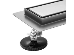 Dreno linear em aço inoxidável Rea Pure Neo Pro 900 Brush Steel