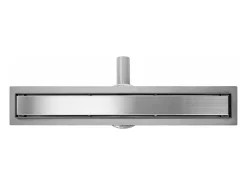 Dreno linear em aço inoxidável Rea Pure Neo Pro 900 Brush Steel