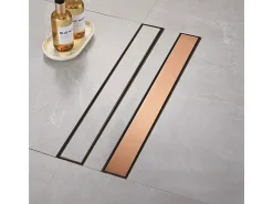Dreno Linear Rea Neox 100 Brush Copper