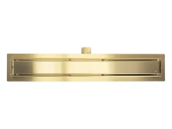 Dreno Linear Rea Neox 60 Brush Gold