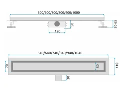 Dreno Linear Rea Neox 1000 Gold