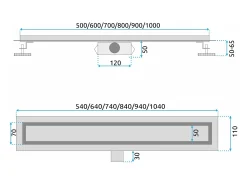 Dreno Linear Rea Neox 700 Gold