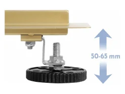 Dreno Linear REA Neox Pro 800 Gold em Aço Inoxidável AISI 304 de Alta Qualidade