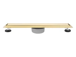Dreno Linear REA Neox Pro 800 Gold em Aço Inoxidável AISI 304 de Alta Qualidade