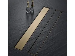 Dreno Linear Rea Neox Pro 1000 Brush Gold