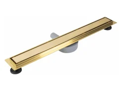 Dreno Linear Rea Neox Pro 700 Brush Gold