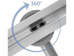 Dreno Linear Rea Neox Slim Pro 1000 Brush Steel