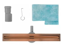 Dreno Linear Rea Neox Slim Pro 800 Brush Copper