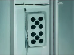 Duche retangular hidromassagem-banho turco ARTHEMIS 12 jatos de massagem