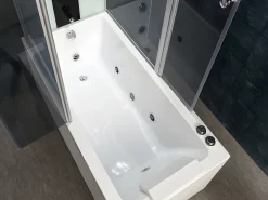 Duche/Banheira hidromassagem 150 x 75 x 215 cm DARIA