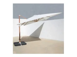 Dudeco Guarda-Sol Alumínio 300x400 Branco