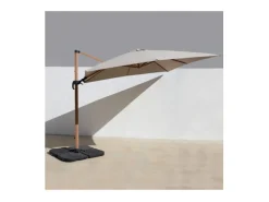 Dudeco Guarda-Sol Alumínio 300x400 Cinzento