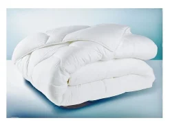 Edredão Branco Anti-Ácaros 220x240cm - Quente e Confortável