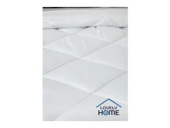 Edredão Branco Anti-Ácaros 220x240cm - Quente e Confortável