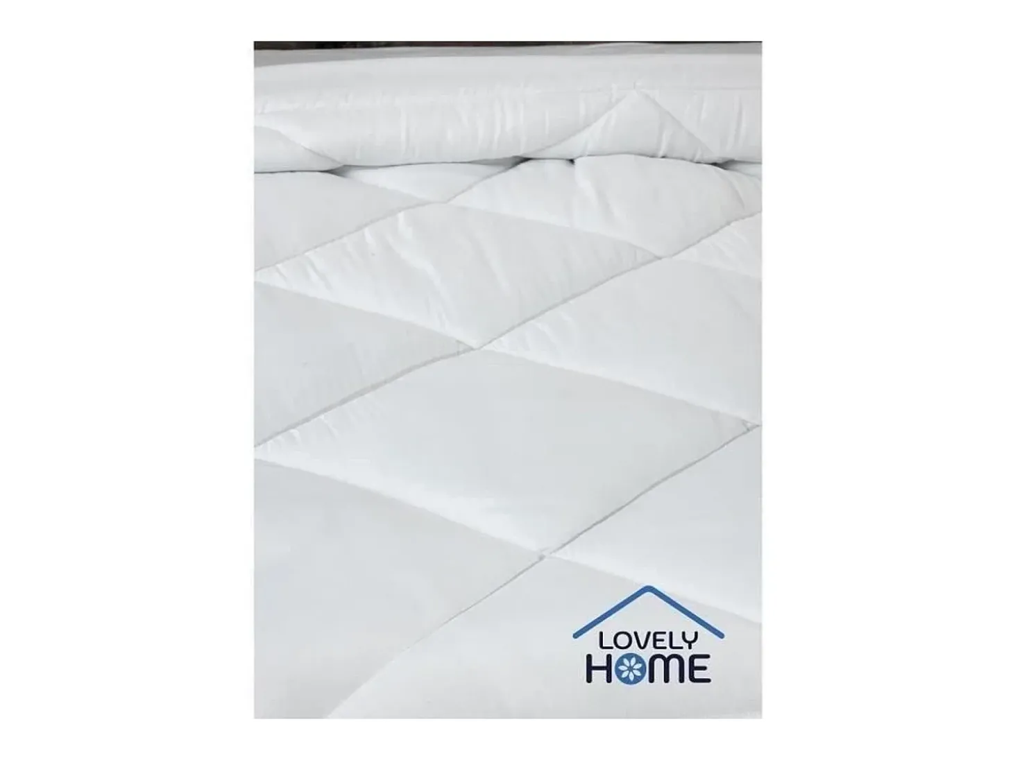 Edredão Branco Anti-Ácaros 220x240cm - Quente e Confortável
