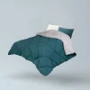 Edredão Dreamura Iro Azul Petróleo 240x220