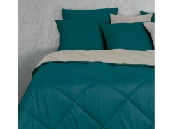 Edredão Dreamura Iro Azul Petróleo 240x220
