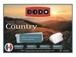 Edredão leve Country - Branco 140 x 200 cm