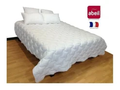 Edredão quente Suavidade Absoluta 220x240 cm branco Microfibra Poliéster