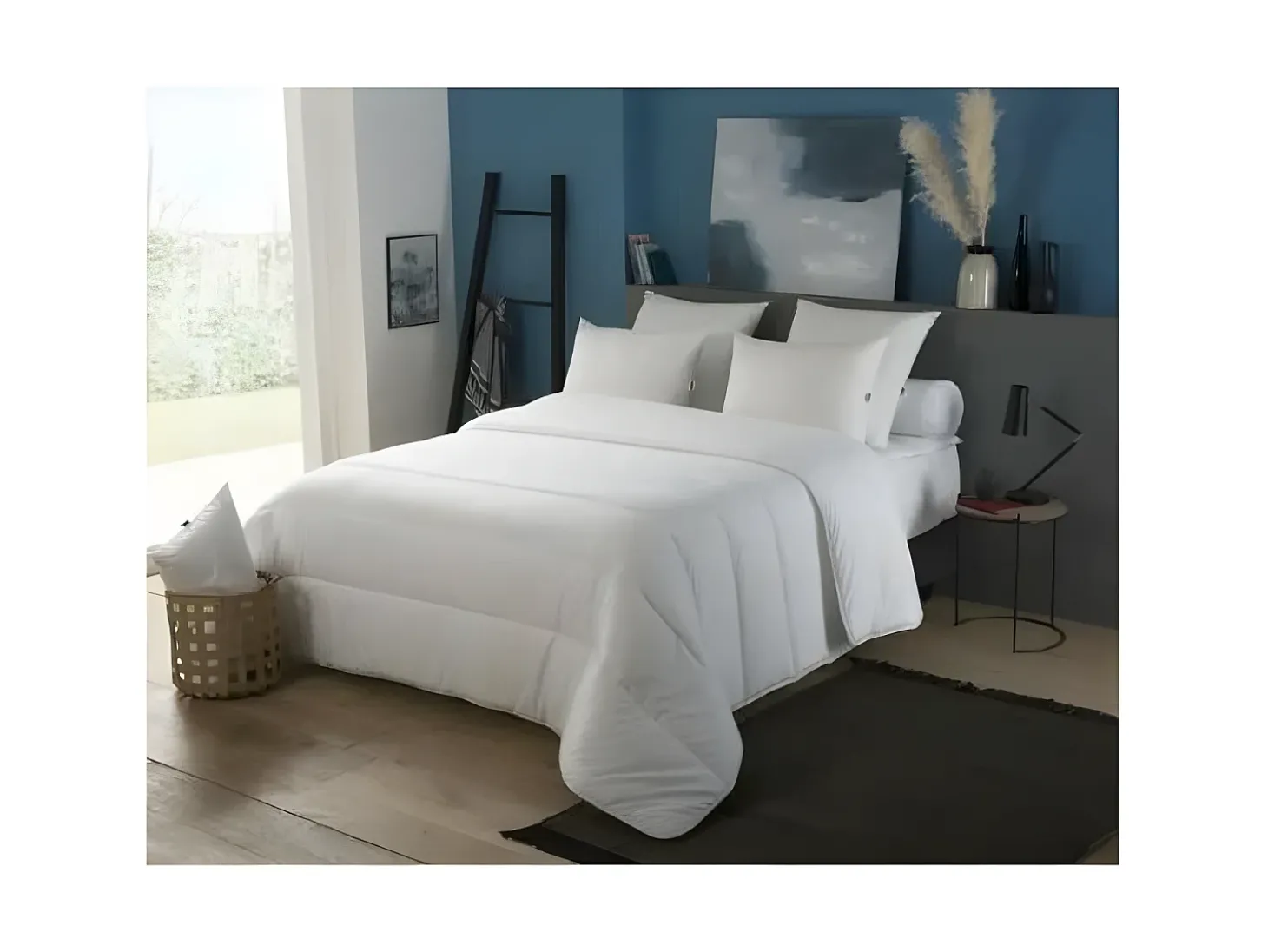 Edredão quente Vancouver Ultra - 220 x 240 cm - 300g/m² - Branco