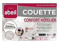 Edredon Conforto Hoteleiro 240 x 260 cm Elegante com Piping Preto - Quente para Adultos no Inverno