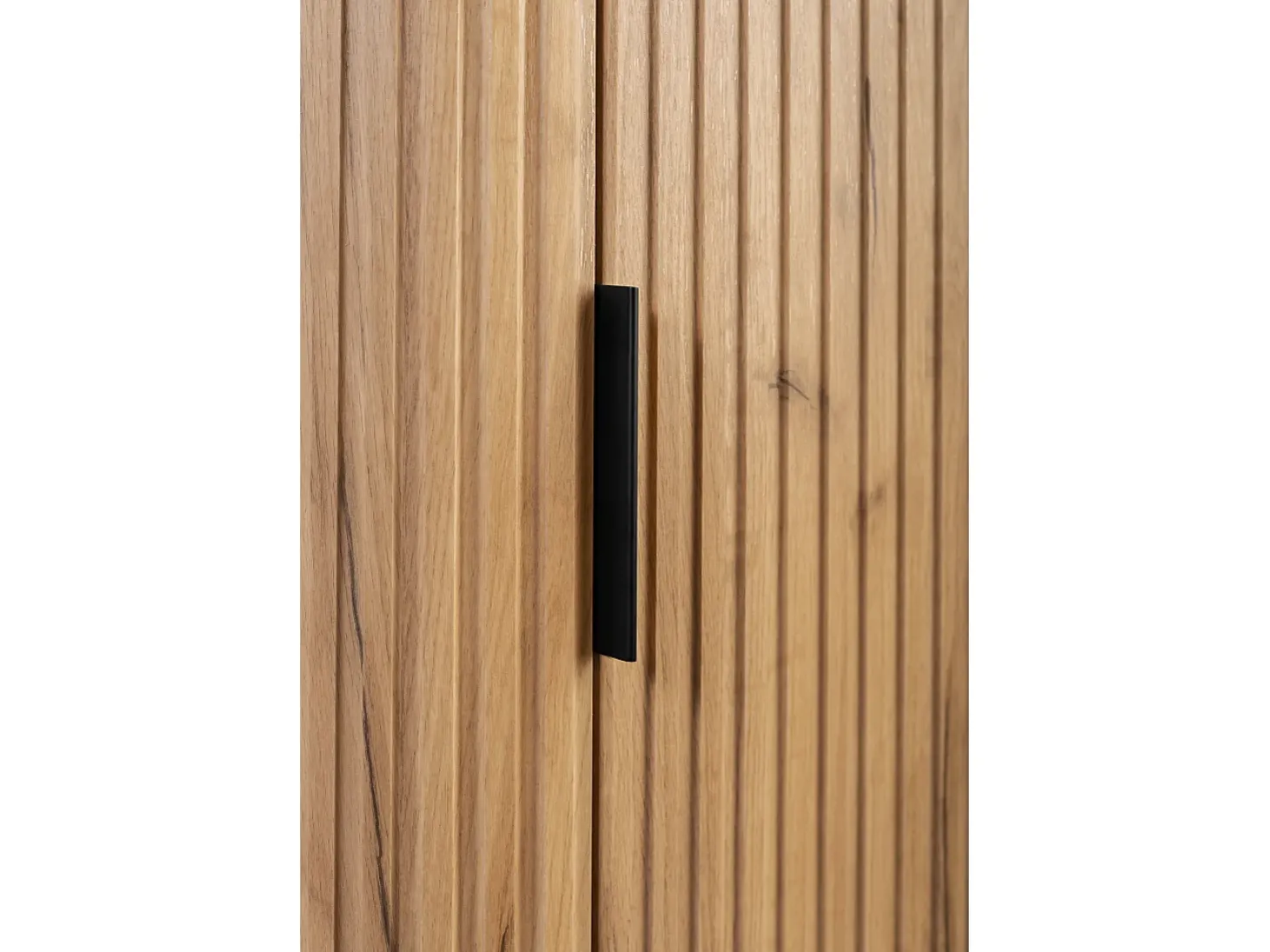ELEGANCE Armário alto de casa de banho 31,5 × 35,5 × 139 cm carvalho craft dourado