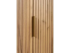 ELEGANCE Armário alto de casa de banho 31,5 × 35,5 × 79 cm carvalho craft dourado