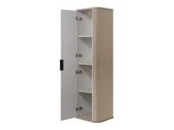 ELEGANCE Armário alto de casa de banho 139 cm caxemira
