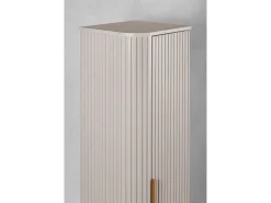 ELEGANCE Armário alto de casa de banho 139 cm caxemira