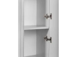 ELEGANCE Armário alto de casa de banho 31,5 × 35,5 × 139 cm branco