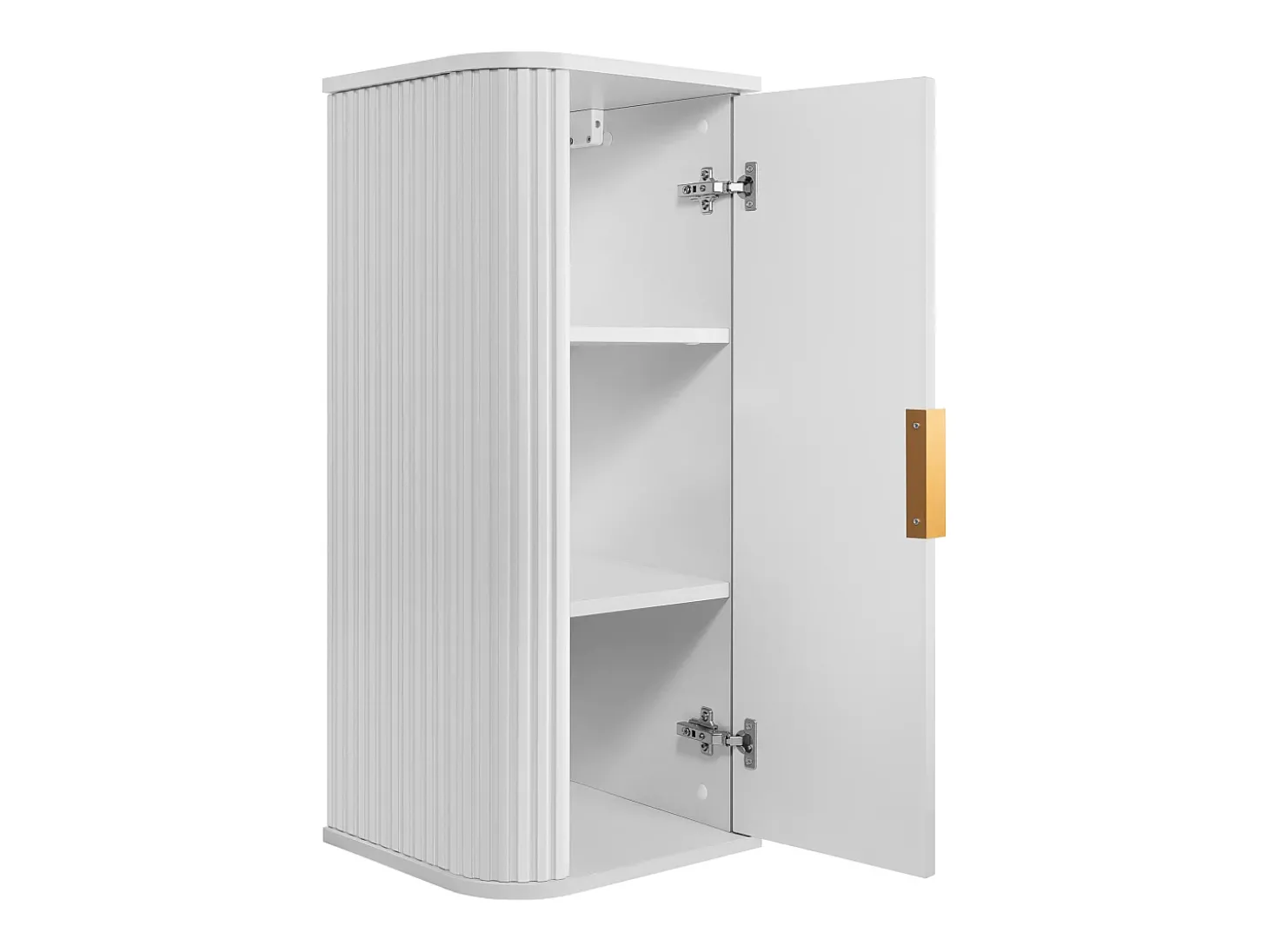 ELEGANCE Armário alto de casa de banho 31,5 × 35,5 × 79 cm branco