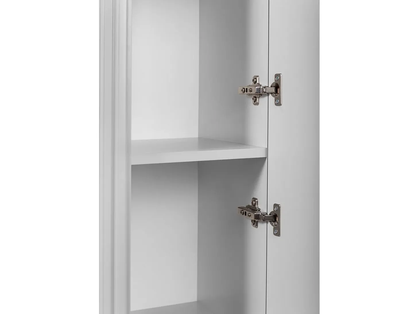 ELEGANCE Armário alto de casa de banho 31,5 × 35,5 × 79 cm branco