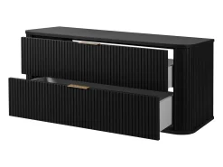 ELEGANCE Móvel suspenso sob lavatório 41,5 × 120,4 × 51,7 cm preto