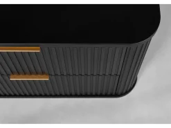 ELEGANCE Móvel suspenso sob lavatório 41,5 × 120,4 × 51,7 cm preto