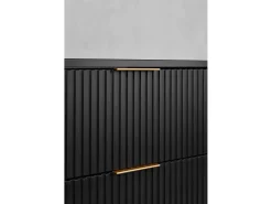 ELEGANCE Móvel suspenso sob lavatório 41,5 × 120,4 × 51,7 cm preto
