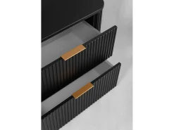 ELEGANCE Móvel suspenso sob lavatório 41,5 × 100,4 × 51,7 cm preto