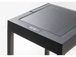 Em breve lanterna solar LED antracite 2,2w IP54 h. 52,5 cm
