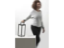 Em breve lanterna solar LED antracite 2,2w IP54 h. 52,5 cm