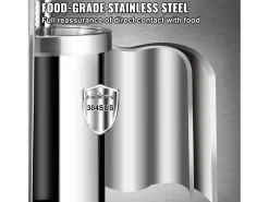 Empurrador de Salsichas Manual SucceBuy, 3 L, 3 Tubos de Relleno, Máquina de Salsichas Caseira em Aço Inoxidável