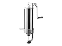 Empurrador de Salsichas Manual SucceBuy, 3 L, 3 Tubos de Relleno, Máquina de Salsichas Caseira em Aço Inoxidável