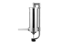 Empurrador de Salsichas Manual SucceBuy, 3 L, 3 Tubos de Relleno, Máquina de Salsichas Caseira em Aço Inoxidável