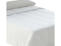 Enchimento de edredão de poliéster branco 150x220 cm