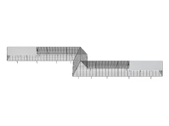 Enclosure de Galinheiro SucceBuy, 729 x 200 x 61 cm, Túnel Exterior Portátil, Verde