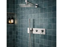 Envol coluna de duche embutida mecânica cromada Essebagno