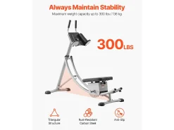 Equipamento para Abdominais SucceBuy, Equipamento de Treinamento para Abdominais, Aço ao Carbono