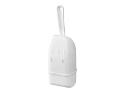 Escova de Vaso Sanitário Compacta para Caravana e Camping - Suporte Incluído - Escolha de Cores